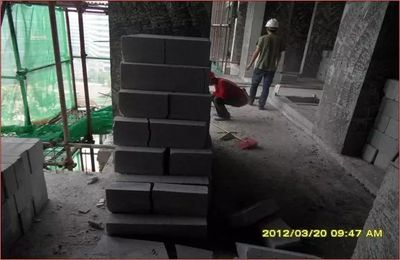 32张照片说明蒸压加气混凝土砌块施工常见质量问题!_砌体